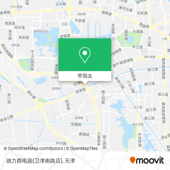 德力西电器(卫津南路店)地图