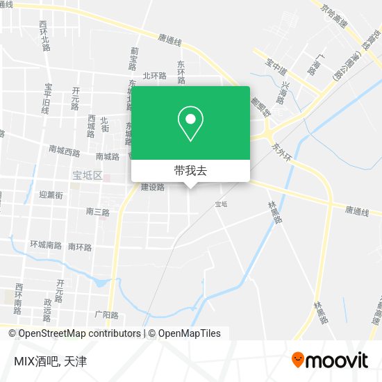 MIX酒吧地图