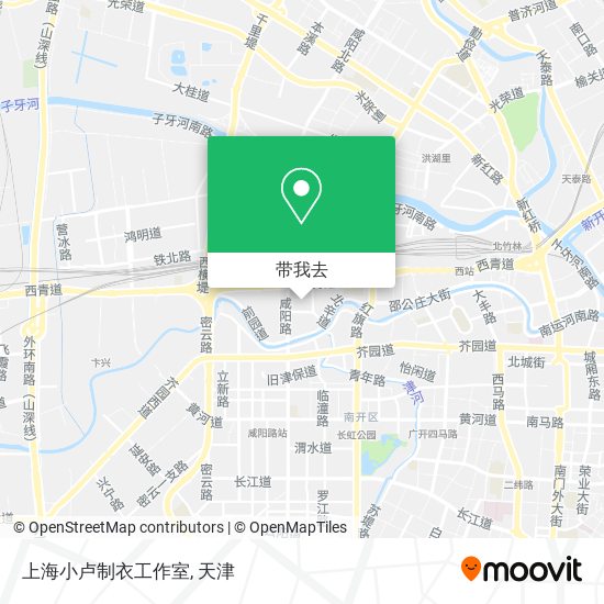 上海小卢制衣工作室地图