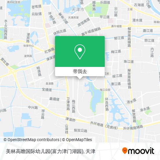 美林高瞻国际幼儿园(富力津门湖园)地图