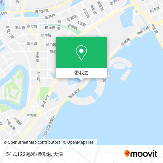 54式122毫米榴弹炮地图