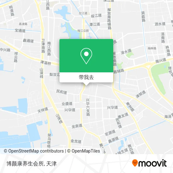 博颜康养生会所地图