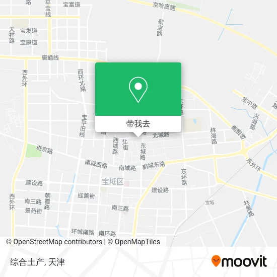 综合土产地图