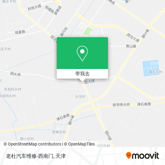 老杜汽车维修-西南门地图