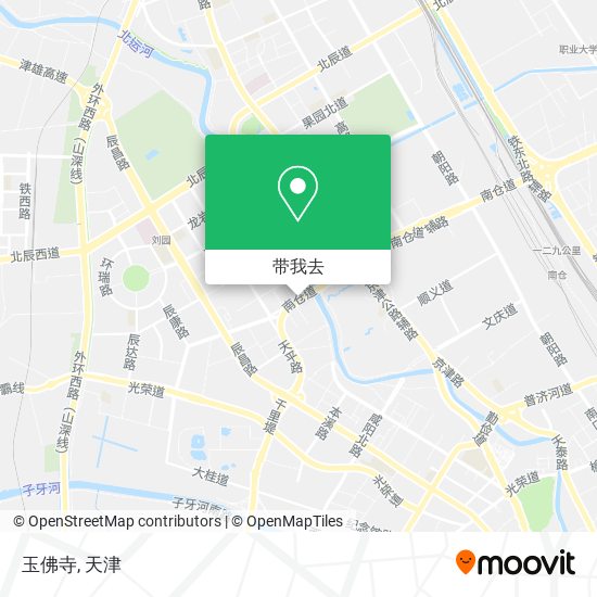 玉佛寺地图