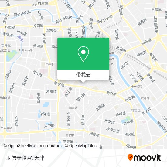 玉佛寺寝宫地图