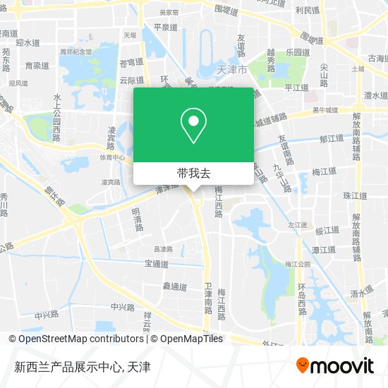 新西兰产品展示中心地图