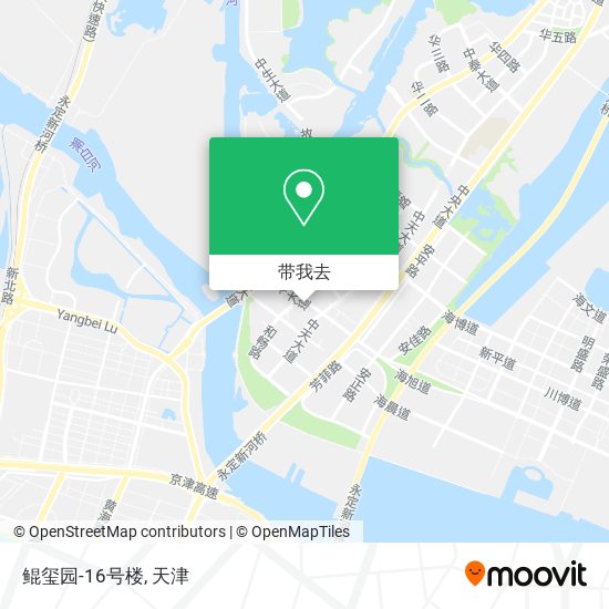 鲲玺园-16号楼地图