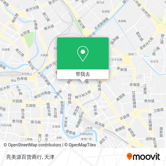 亮美源百货商行地图