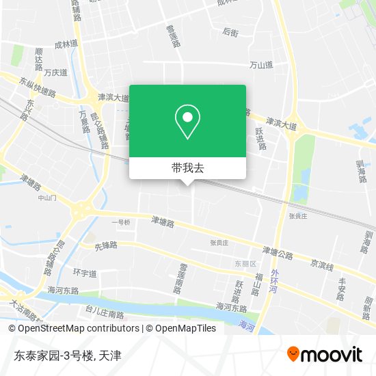 东泰家园-3号楼地图