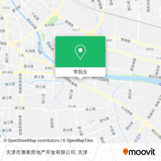 天津市澳泰房地产开发有限公司地图