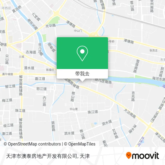 天津市澳泰房地产开发有限公司地图
