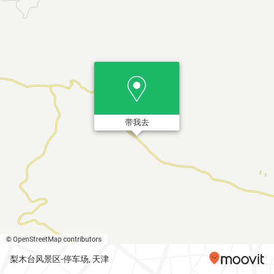 梨木台风景区-停车场地图