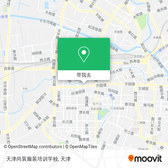 天津尚装服装培训学校地图
