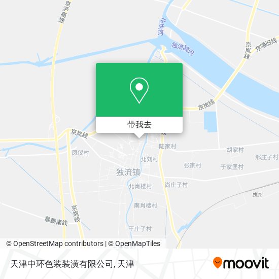 天津中环色装装潢有限公司地图