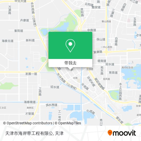 天津市海岸带工程有限公地图