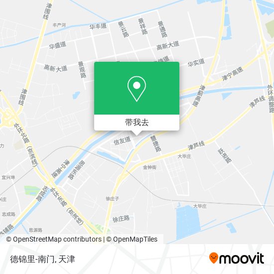 德锦里-南门地图