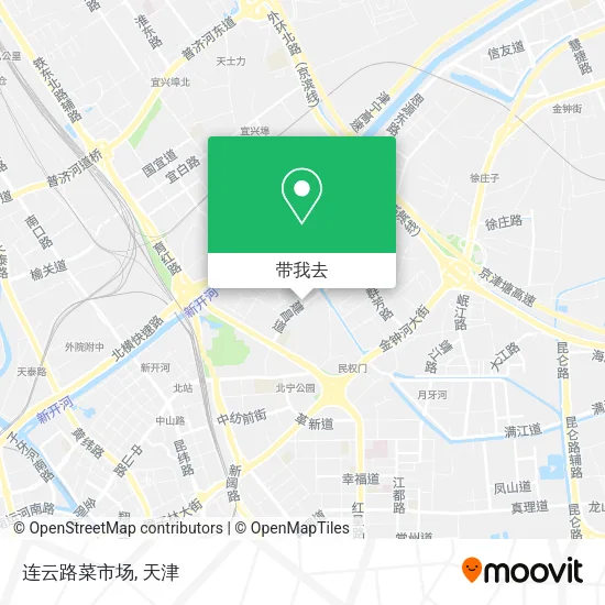 连云路菜市场地图