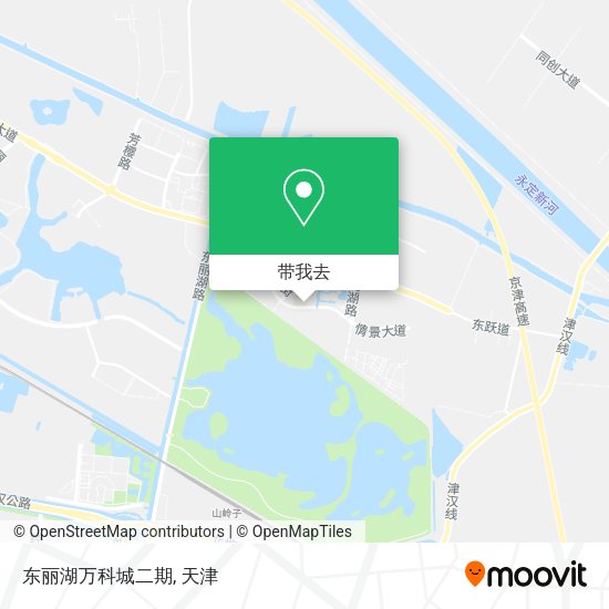 东丽湖万科城二期地图