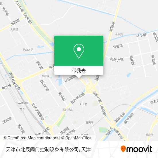 天津市北辰阀门控制设备有限公司地图