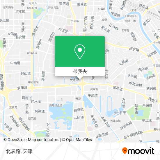 北辰路地图