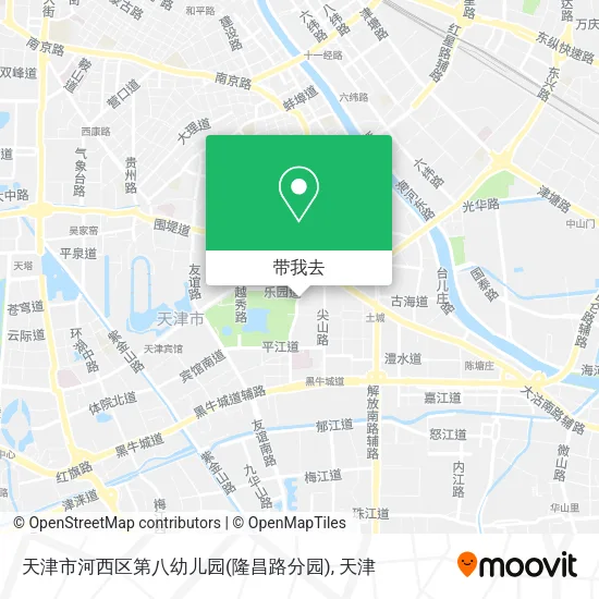 天津市河西区第八幼儿园(隆昌路分园)地图