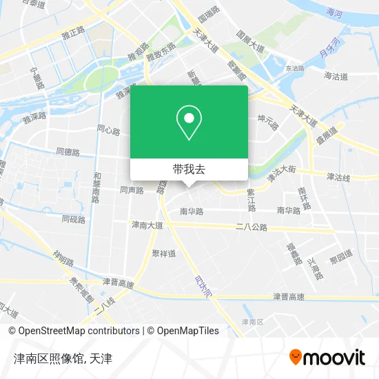 津南区照像馆地图