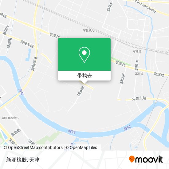 新亚橡胶地图