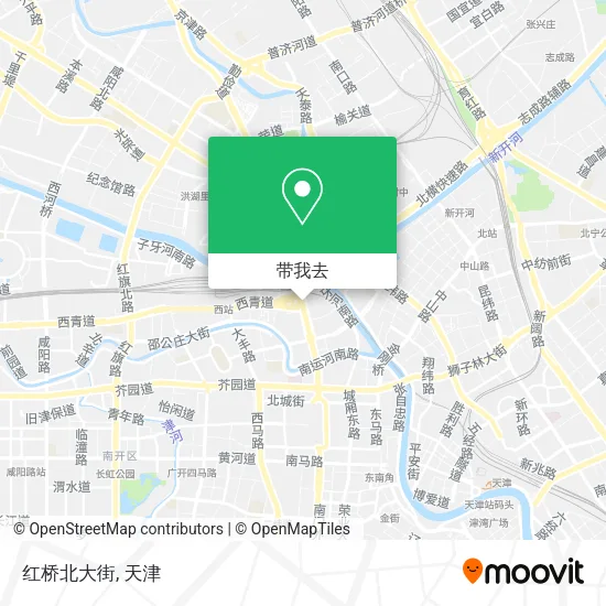 红桥北大街地图