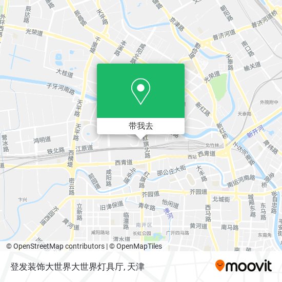 登发装饰大世界大世界灯具厅地图