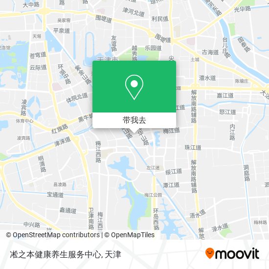 凇之本健康养生服务中心地图