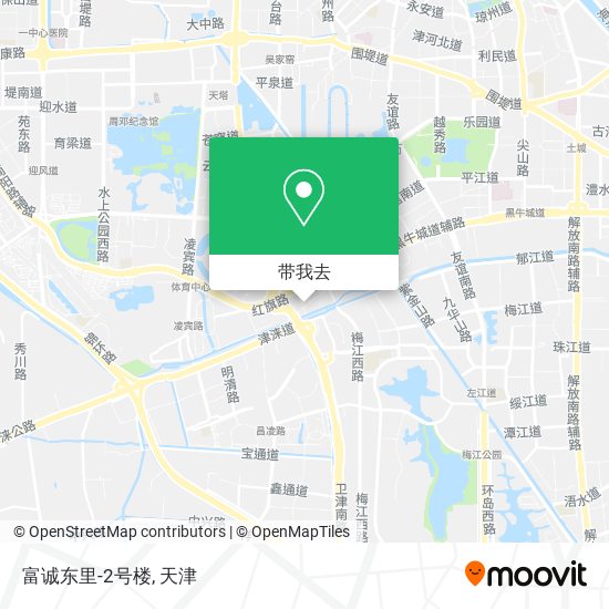 富诚东里-2号楼地图