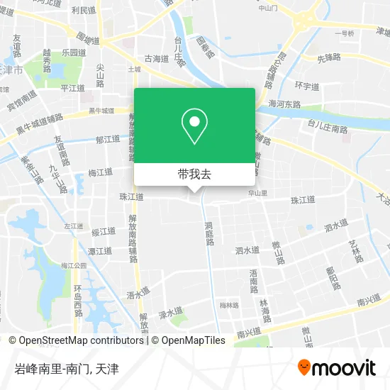 岩峰南里-南门地图