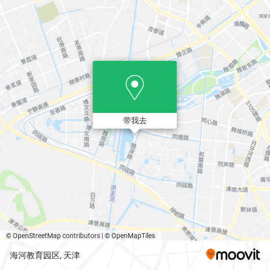 海河教育园区地图