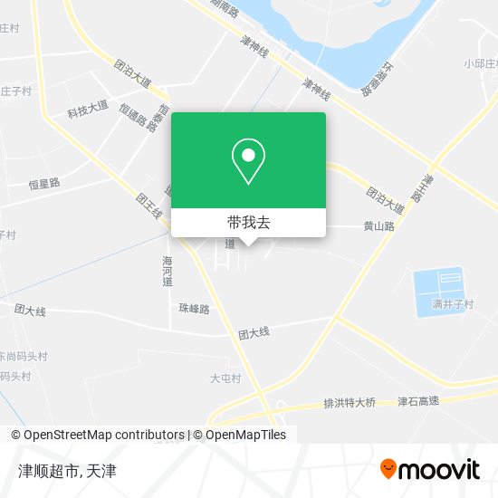 津顺超市地图