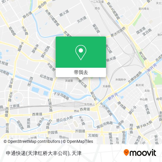 申通快递(天津红桥大丰公司)地图