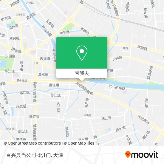 百兴典当公司-北1门地图