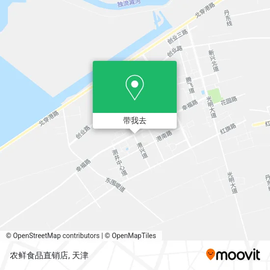 农鲜食品直销店地图