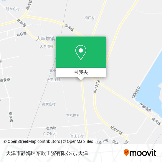 天津市静海区东欣工贸有限公司地图