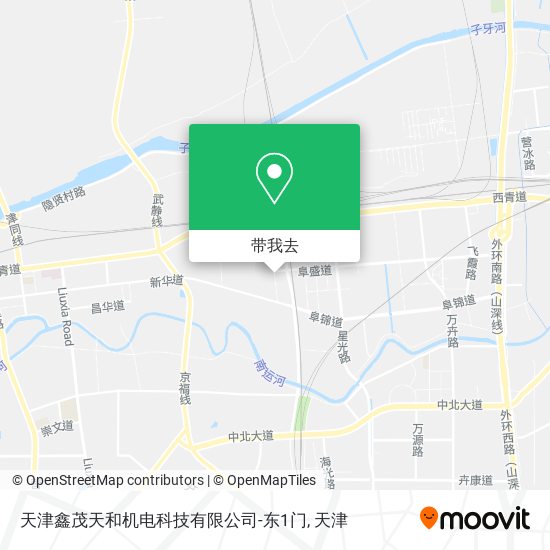 天津鑫茂天和机电科技有限公司-东1门地图