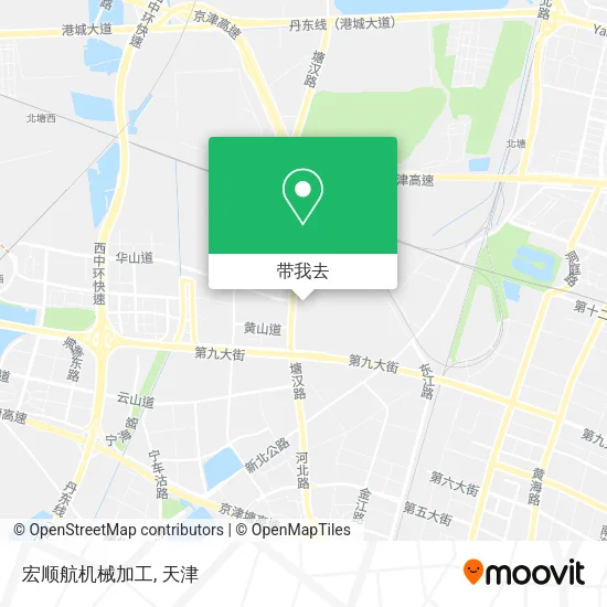 宏顺航机械加工地图