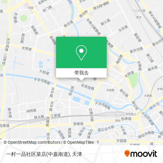 一村一品社区菜店(中嘉南道)地图