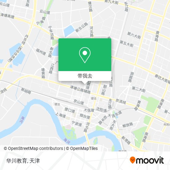 华川教育地图