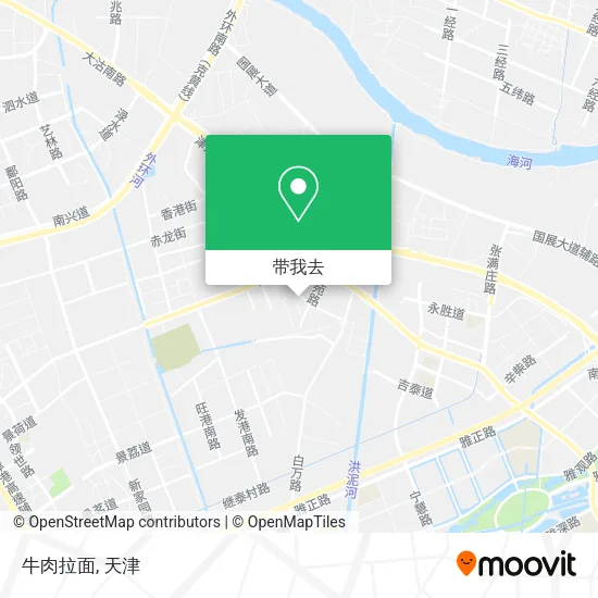 牛肉拉面地图