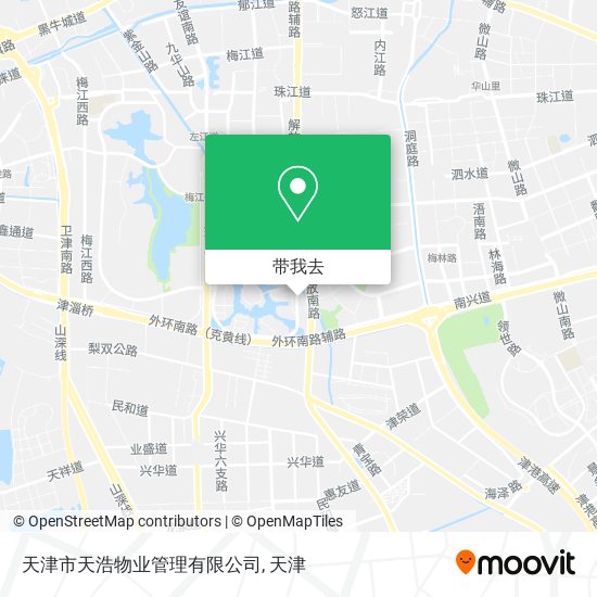 天津市天浩物业管理有限公司地图