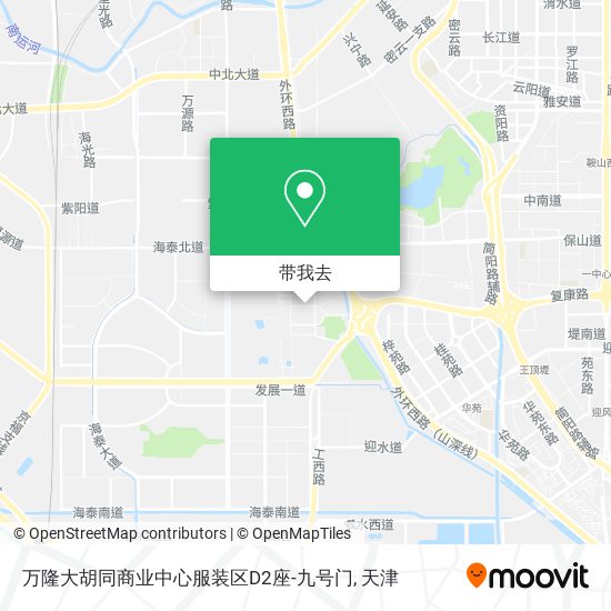 万隆大胡同商业中心服装区D2座-九号门地图