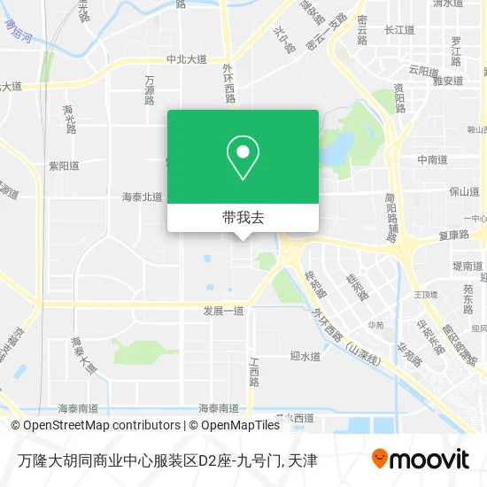 万隆大胡同商业中心服装区D2座-九号门地图