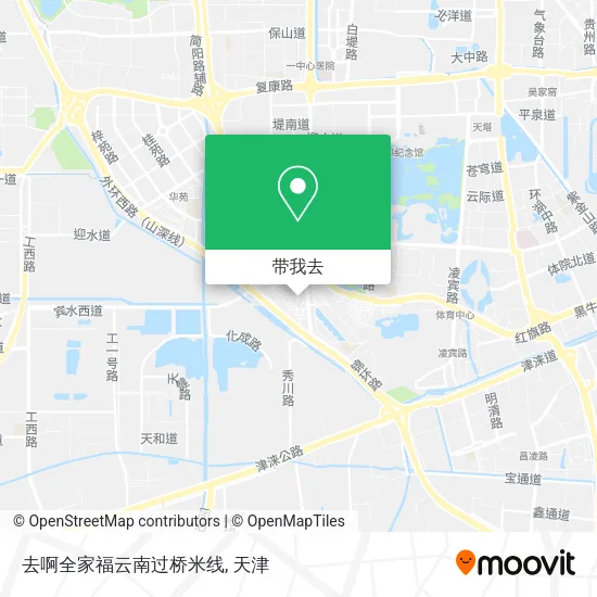 去啊全家福云南过桥米线地图