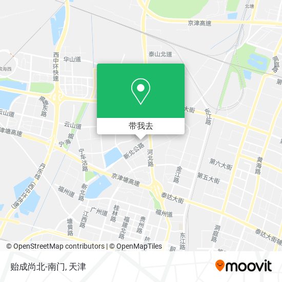 贻成尚北-南门地图