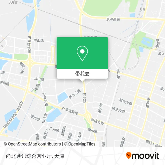 尚北通讯综合营业厅地图